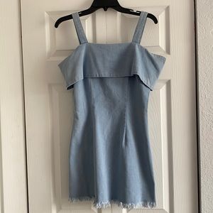 denim dress
